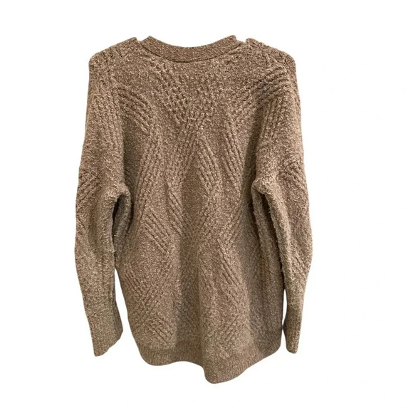 Anthropologie Moth Alpaca Wool Blend Open Front Cardigan Size XS, Pre-Owned. - Picture 6 of 7
